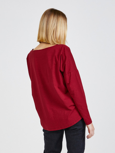 ZOOT.lab Crvena ženska basic majica dugih rukava ZOOT.lab Evana
