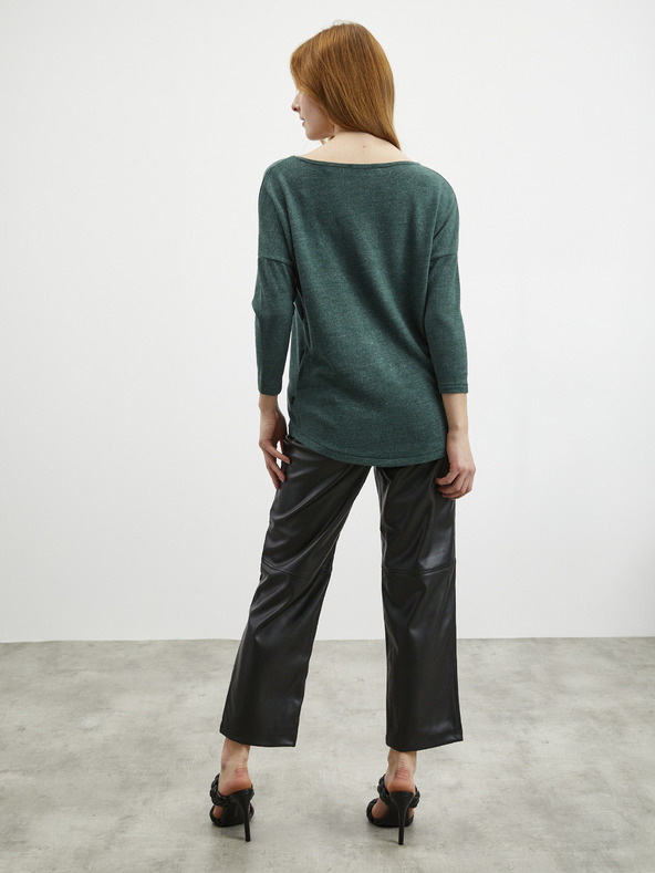 ZOOT.lab Tamnozelena ženska pletena majica ZOOT.lab Aria