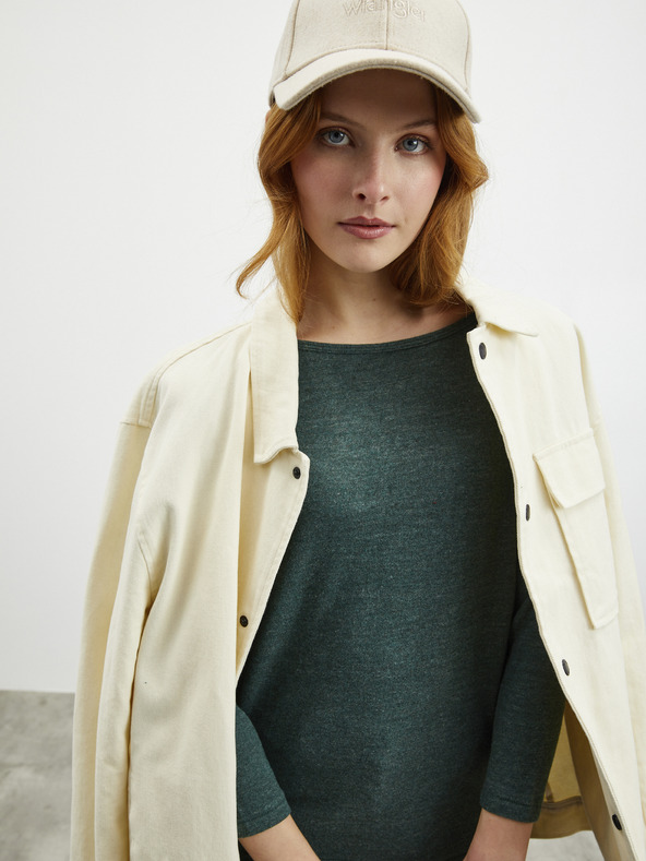 ZOOT.lab Tamnozelena ženska pletena majica ZOOT.lab Aria