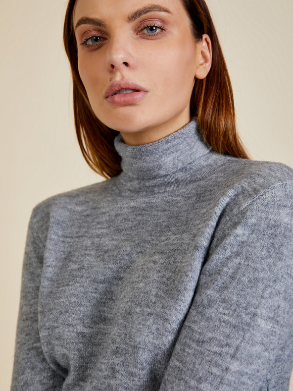 ZOOT.lab Siva ženska karirana dolčevita ZOOT.lab