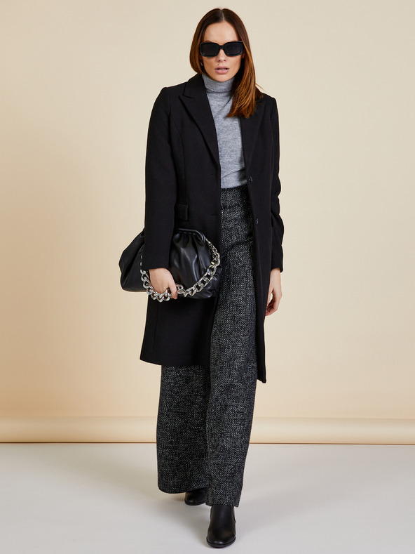 ZOOT.lab Siva ženska karirana dolčevita ZOOT.lab