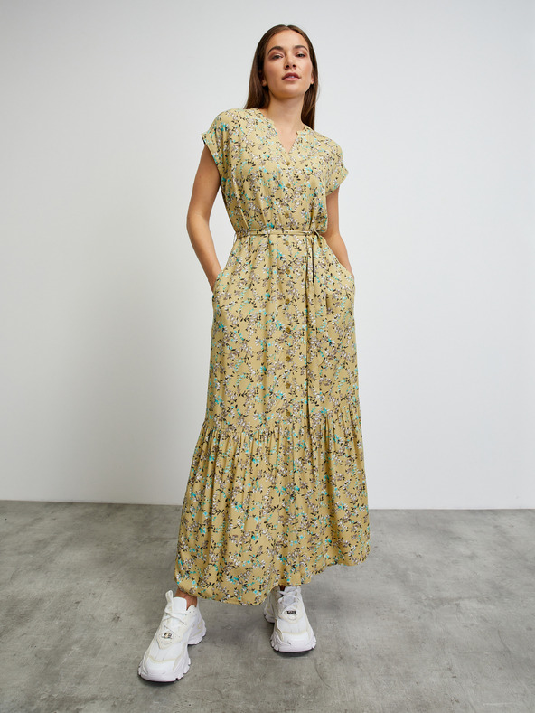 ZOOT.lab ZOOT.lab Lake žuta cvjetna košulja haljina