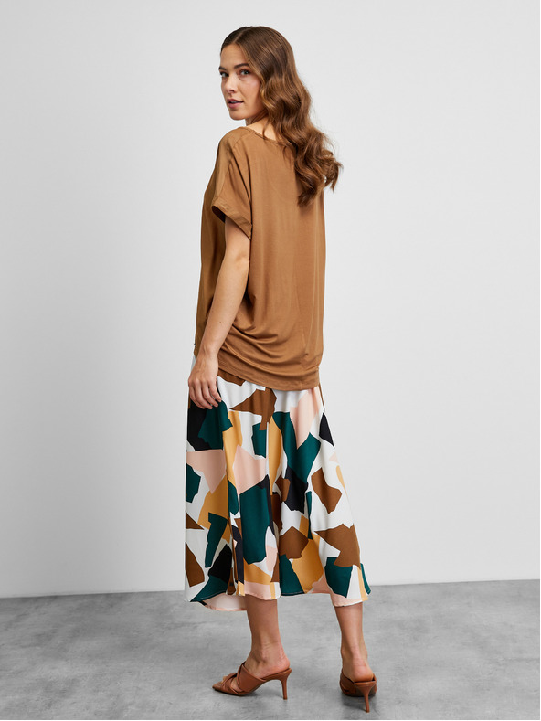 ZOOT.lab Smeđa osnovna majica ZOOT.lab Priscilla