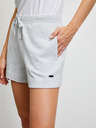 ZOOT.lab Svijetlo sive ženske kratke hlače od vrijeskaste trenirke METROOPOLIS by ZOOT.lab Gusta