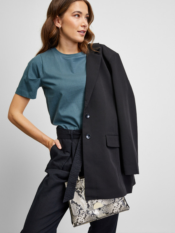 ZOOT.lab Tamnozelena basic majica kratkih rukava METROOPOLIS by ZOOT.lab Leora