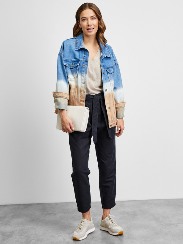 ZOOT.lab Bež lanena majica METROOPOLIS by ZOOT.lab Oprah