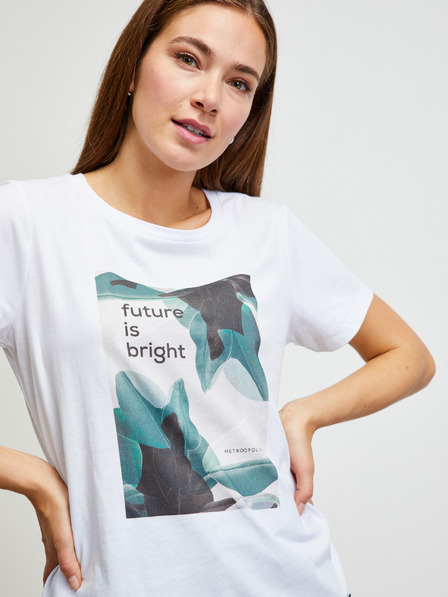 ZOOT.lab Bijela majica kratkih rukava METROOPOLIS by ZOOT.lab Tyra