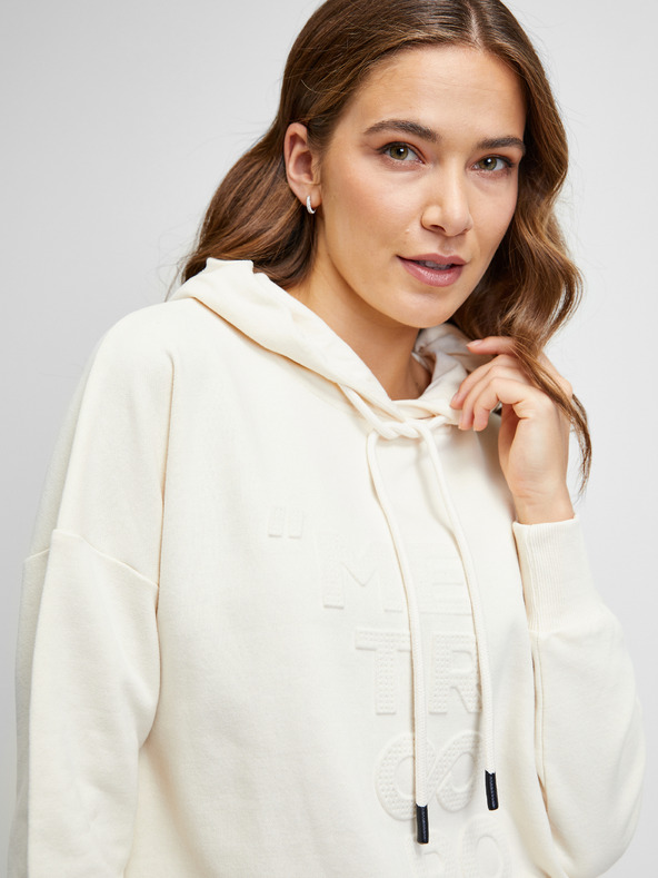 ZOOT.lab Krem hoodie METROOPOLIS by ZOOT.lab Nollan