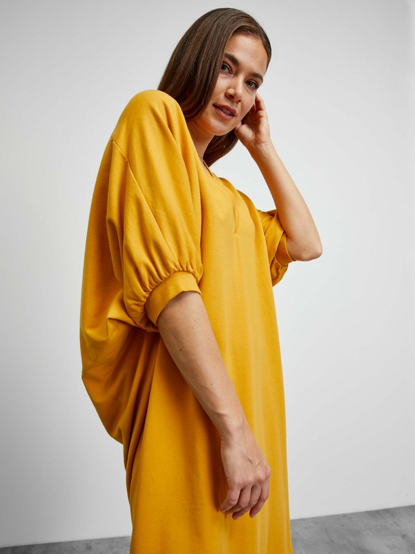 ZOOT.lab Ženska široka trenirka u boji senfa METROOPOLIS by ZOOT.lab Vanity