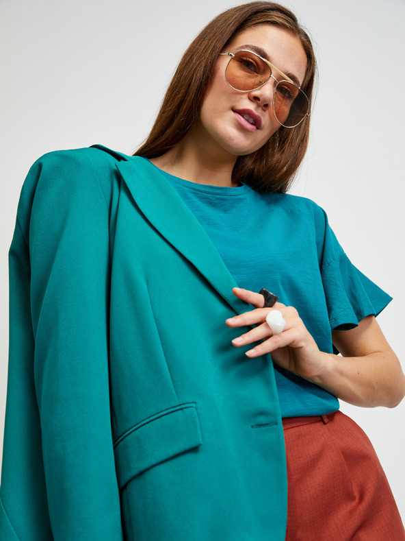 ZOOT.lab Kerozin majica kratkih rukava s volanima ZOOT.lab Aurelia