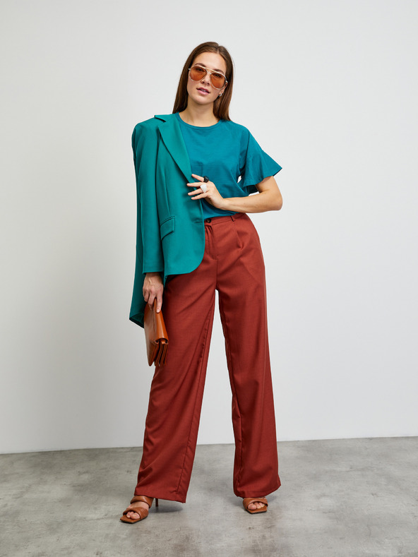 ZOOT.lab Kerozin majica kratkih rukava s volanima ZOOT.lab Aurelia