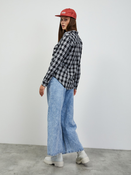 ZOOT.lab Bijelo-crna ženska kockasta košulja ZOOT.lab Doris