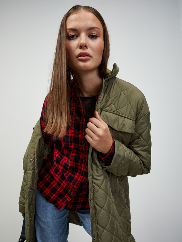 ZOOT.lab Crvena ženska kockasta košulja ZOOT.lab Doris