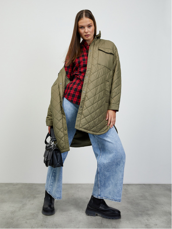 ZOOT.lab Crvena ženska kockasta košulja ZOOT.lab Doris