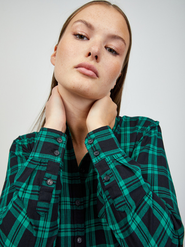 ZOOT.lab Zelena ženska kockasta košulja ZOOT.lab Doris