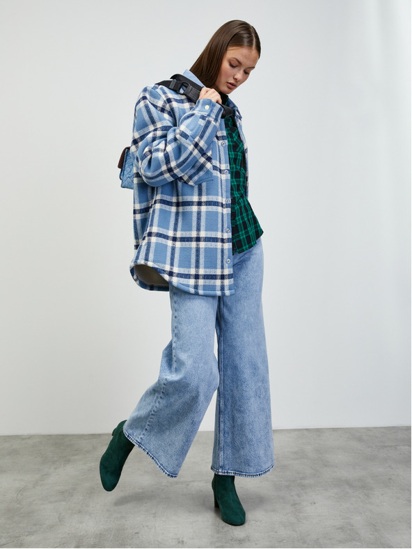 ZOOT.lab Zelena ženska kockasta košulja ZOOT.lab Doris