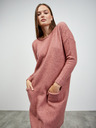 ZOOT.lab Stara roza džemper haljina s primjesom vune ZOOT.lab Dania