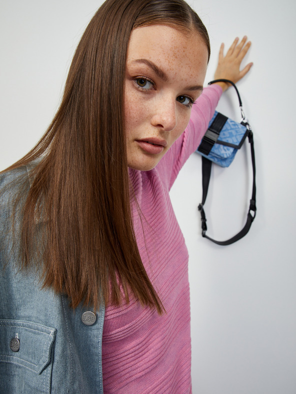 ZOOT.lab ZOOT.lab Heddie ružičasti ženski rebrasti pulover