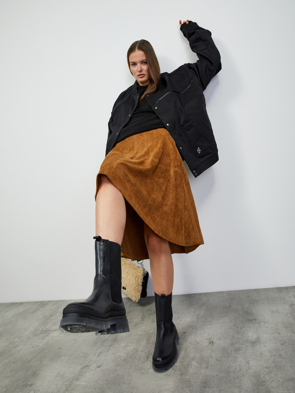 ZOOT.lab Crni ženski oversize džemper ZOOT.lab Glynne