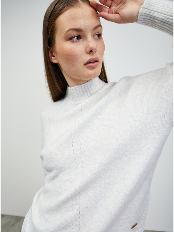 ZOOT.lab Svijetlo sivi ženski pulover ZOOT.lab Elisabet