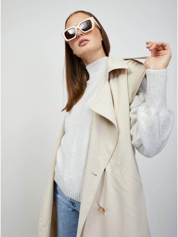 ZOOT.lab Svijetlo sivi ženski pulover ZOOT.lab Elisabet