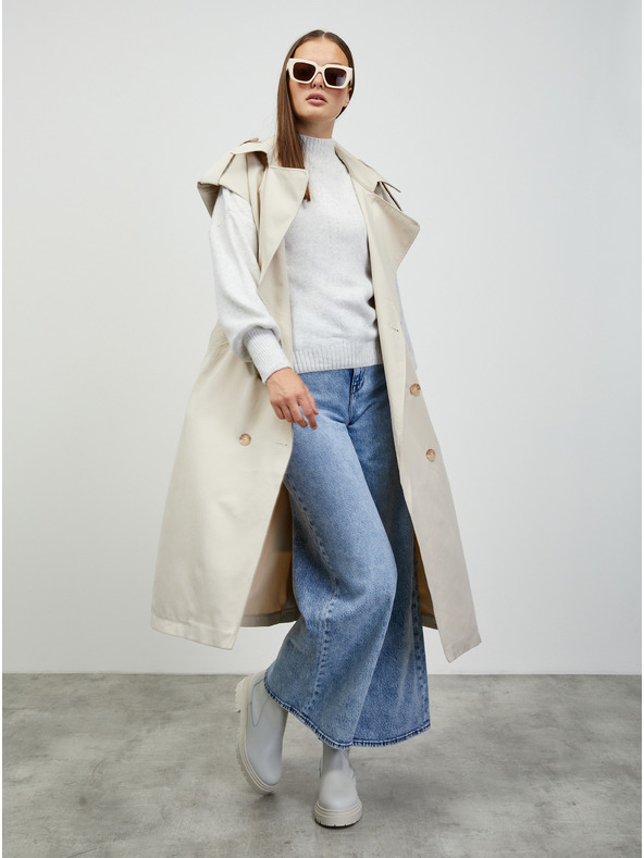 ZOOT.lab Svijetlo sivi ženski pulover ZOOT.lab Elisabet