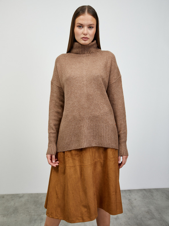 ZOOT.lab Smeđa ženska oversize dolčevita ZOOT.lab Nairobi