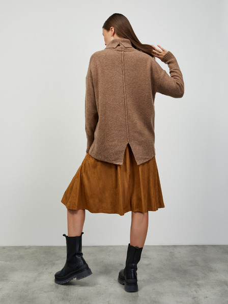 ZOOT.lab Smeđa ženska oversize dolčevita ZOOT.lab Nairobi