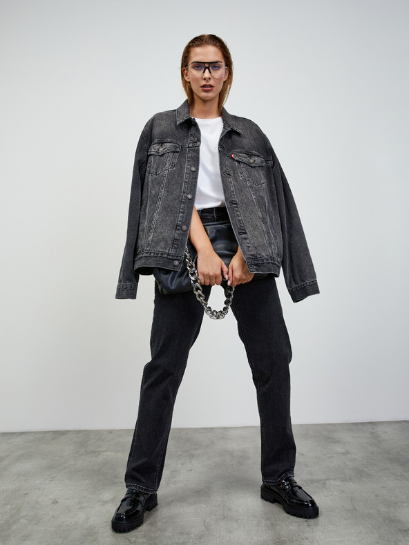 ZOOT.lab Crne ženske traperice ravnog kroja ZOOT.lab Quinn