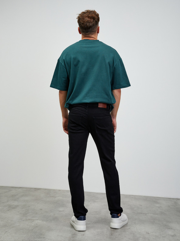 ZOOT.lab Crne muške traperice ravnog kroja ZOOT.lab Mario