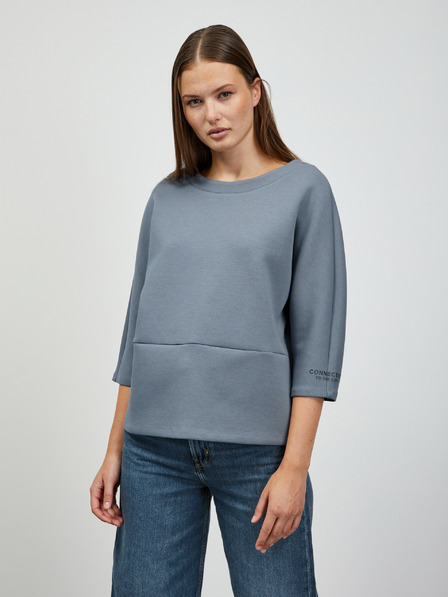 ZOOT.lab Plava ženska majica s patentnim zatvaračem na leđima ZOOT.lab Salwa