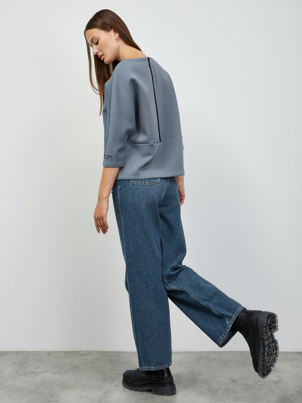 ZOOT.lab Plava ženska majica s patentnim zatvaračem na leđima ZOOT.lab Salwa