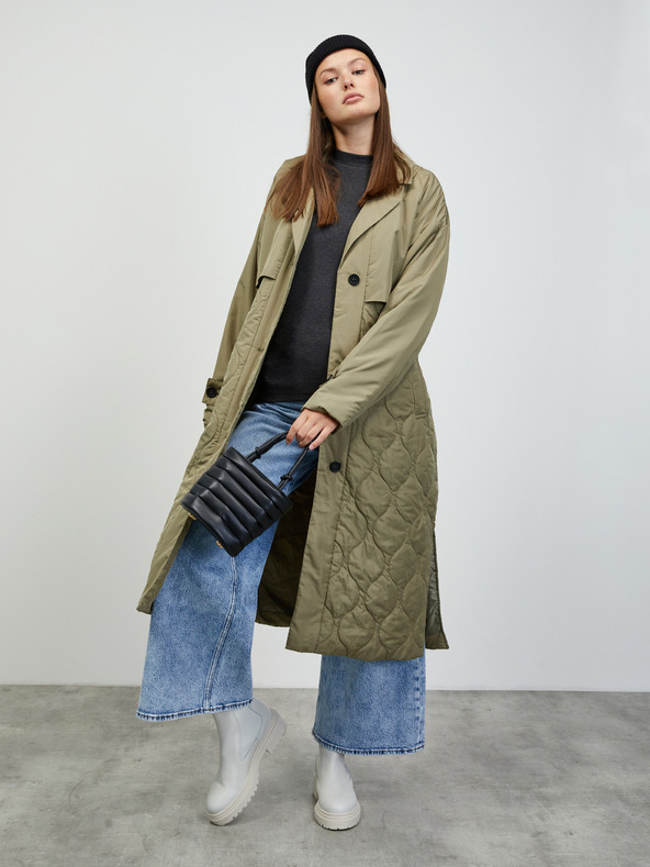 ZOOT.lab Tamno siva ženska tigrasta basic majica ZOOT.lab Bobbi