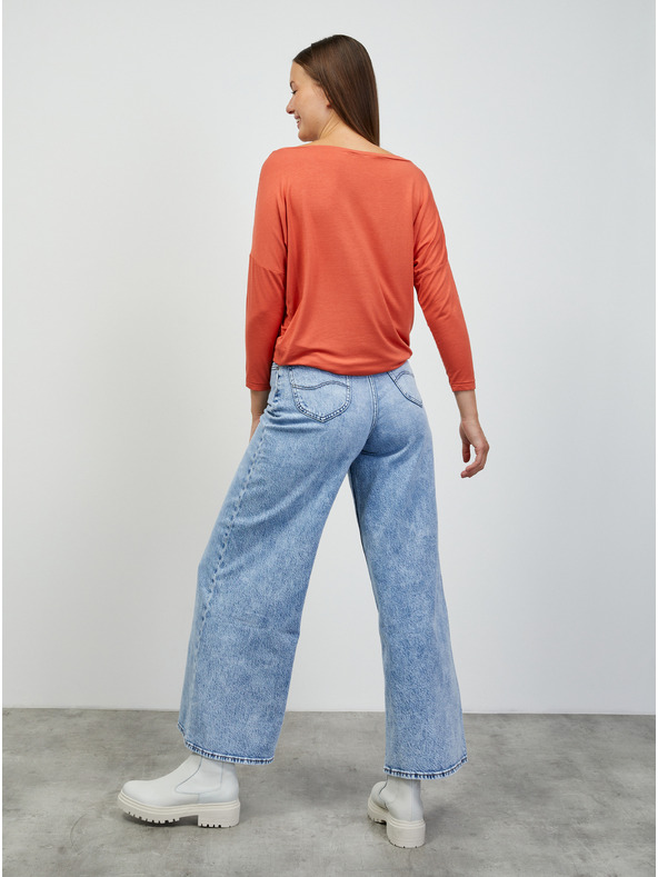 ZOOT.lab Koraljna ženska basic majica ZOOT.lab Leticia