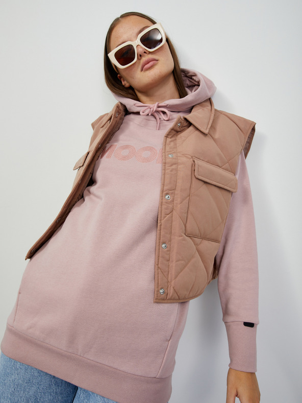 ZOOT.lab Svijetlo roza ženska majica s kapuljačom ZOOT.lab Rachel