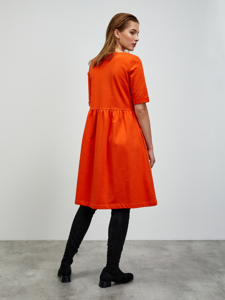 ZOOT.lab Narančasti sweatshirt basic haljina ZOOT.lab Monika 2