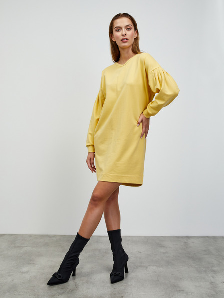 ZOOT.lab Žuti sweatshirt basic haljina ZOOT.lab Sloane