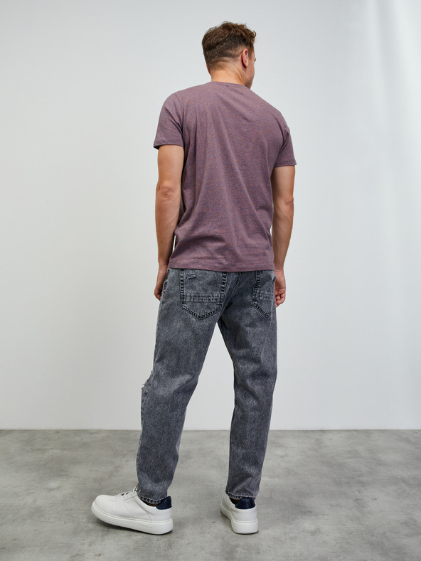 ZOOT.lab Ljubičasta muška tigrasta osnovna majica ZOOT.lab Rex