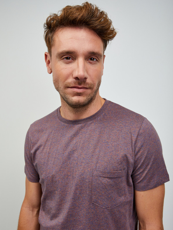 ZOOT.lab Ljubičasta muška tigrasta osnovna majica ZOOT.lab Rex