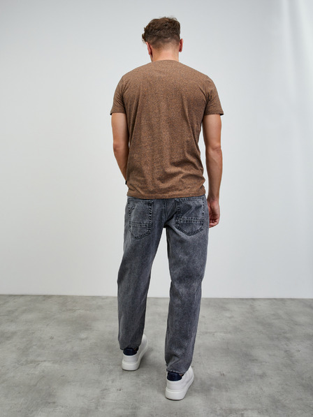 ZOOT.lab Smeđa muška tigrasta osnovna majica ZOOT.lab Rex