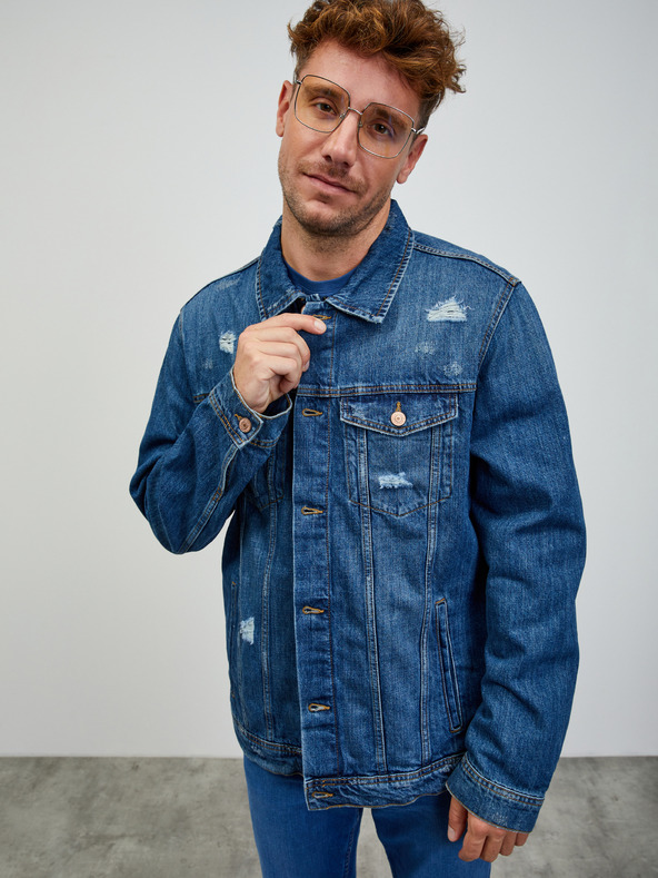 ZOOT.lab Plava muška majica s uzorkom ZOOT.lab Rowan