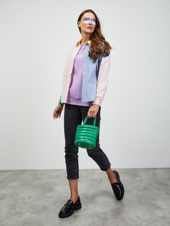 ZOOT.lab Svijetlo ljubičasta ženska base majica ZOOT.lab Brooklin