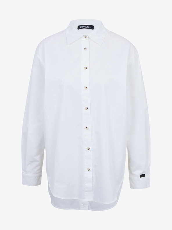 ZOOT.lab Bijela ženska oversize košulja ZOOT.lab Rosalinde
