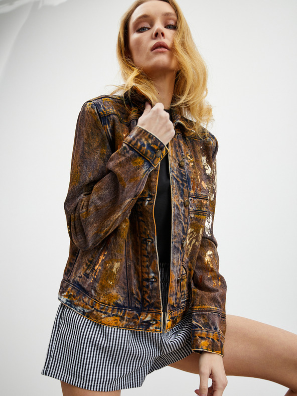 ZOOT.lab Bijelo-crne ženske hlačice na pruge ZOOT.lab Donna