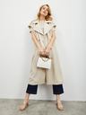 ZOOT.lab Bež ženski džemper prsluk s dodatkom lana ZOOT.lab Danae