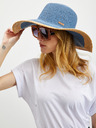 ZOOT.lab Smeđe-plavi ženski slamnati šešir ZOOT.lab Lysbet