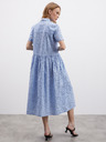 ZOOT.lab Svijetloplava ženska midi haljina s uzorkom ZOOT.lab Reed