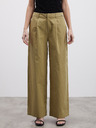 ZOOT.lab Kaki ženske široke hlače ZOOT.lab Tersita