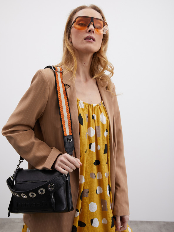 ZOOT.lab Senf ženska maxi haljina s uzorkom i volanom ZOOT.lab Grete