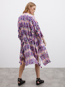 ZOOT.lab Ružičasto-ljubičasta ženska preklopna haljina s uzorkom ZOOT.lab Fifi